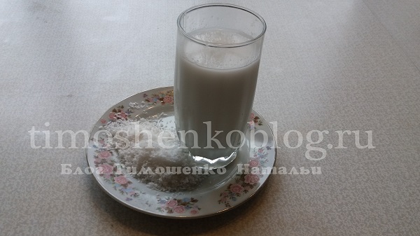 Кокосовое молоко из кокосовой стружки